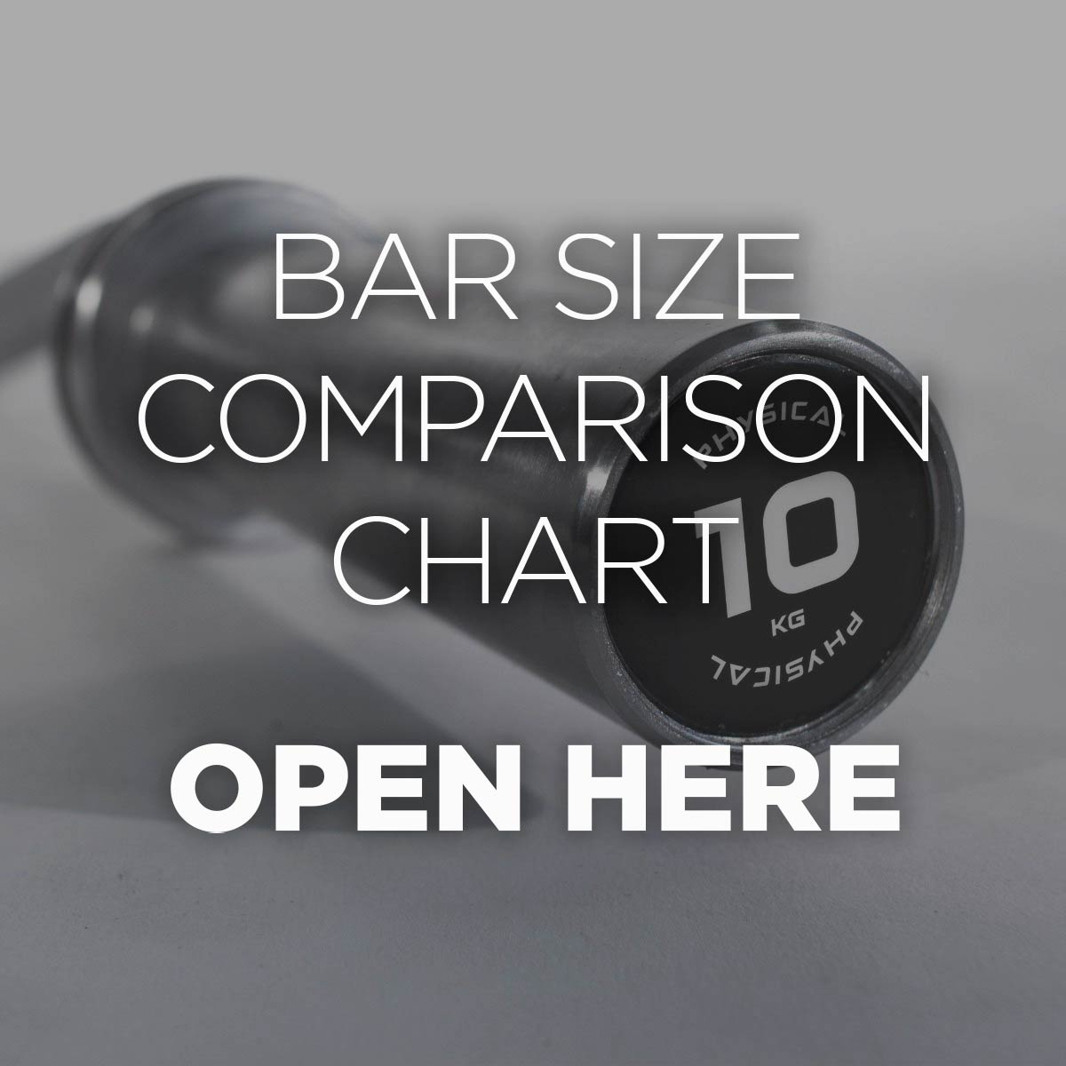Olympic Bar Size Comparison Chart